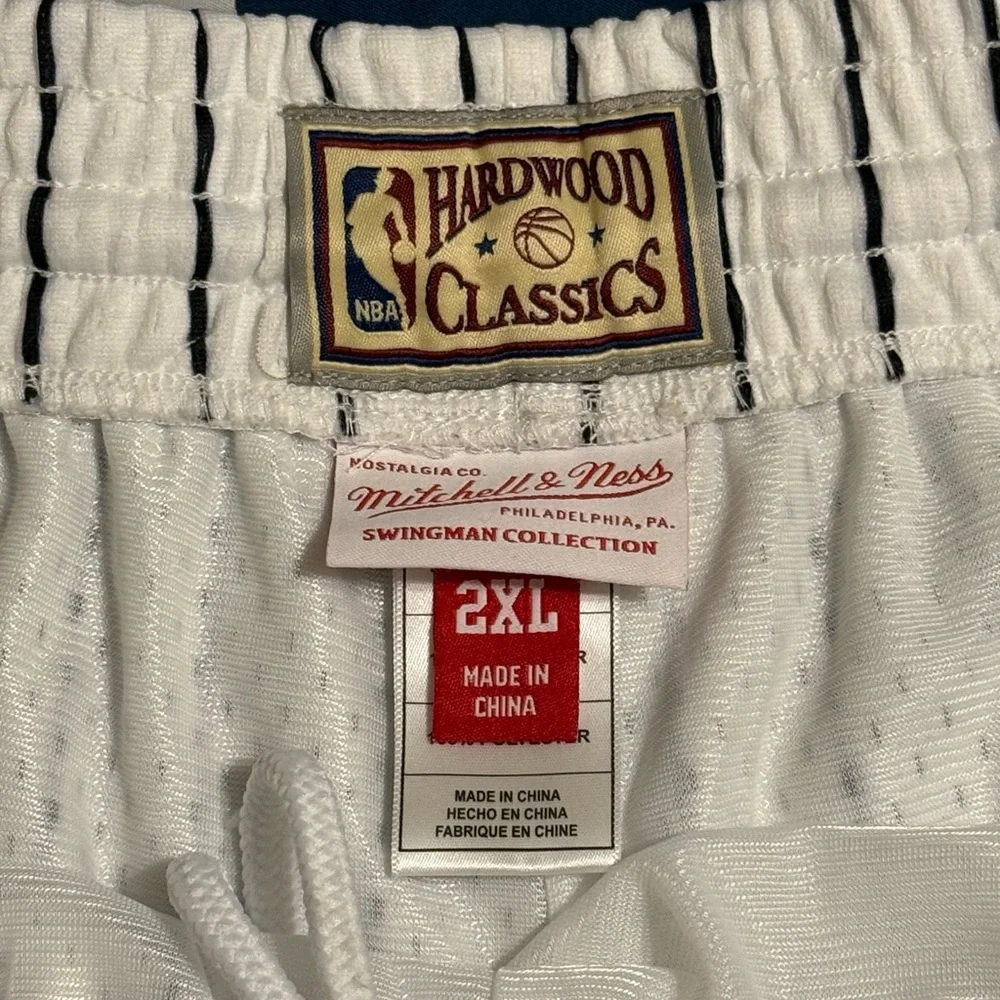 Authentic Cracked Cement Orlando Magic Swingman Collection Shorts (2XL) - Picture 2 of 4